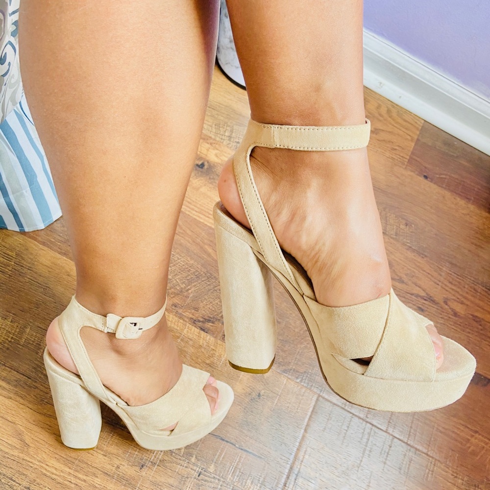 Monroe Platform Block Heel